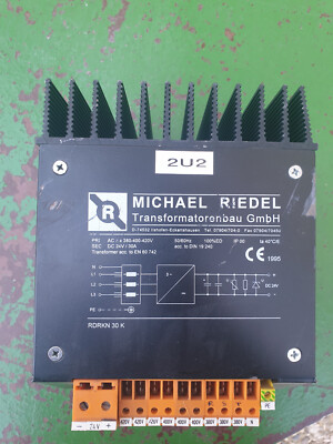 Michael Riedel RDRKN 30 K Dreiphasen Kompakt-Gleichrichter-Transformatoren BD