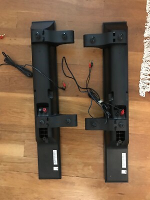 Dell TV Speakers w Mounts 37in LCD/Plasma Television Black S370X