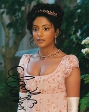 CHARITHRA CHANDRAN signed autograph 20x25cm BRIDGERTON in person autograph COA