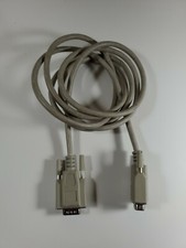 Serial Cable Male to Male DB9 9 Pin RS232 M-M COM Port Wire, 6 ft.