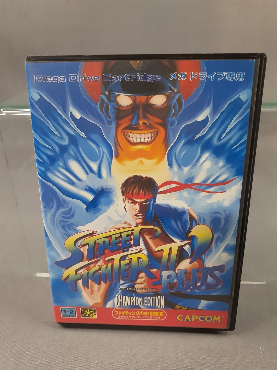 0568　STREET FIGHTER II PLUS　SEGA MEGA DR SEGA MEGADRIVE MEGA DRIVE MD STREET FIGHTER II' PLUS 2+ NTSC