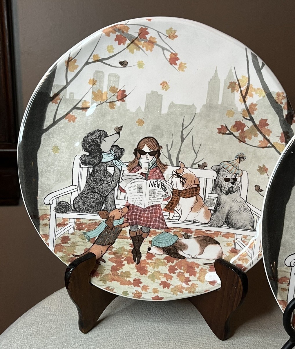 Pair of Pier Lazy Sunday Dog Day Park Ave Plate Fall New York