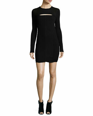 NEW Iro Hardin Ribbed Jersey Mini Dress, Black- size M #D519 | eBay NEW Iro Hardin Ribbed Jersey Mini Dress, Black- size M #D519 | eBay