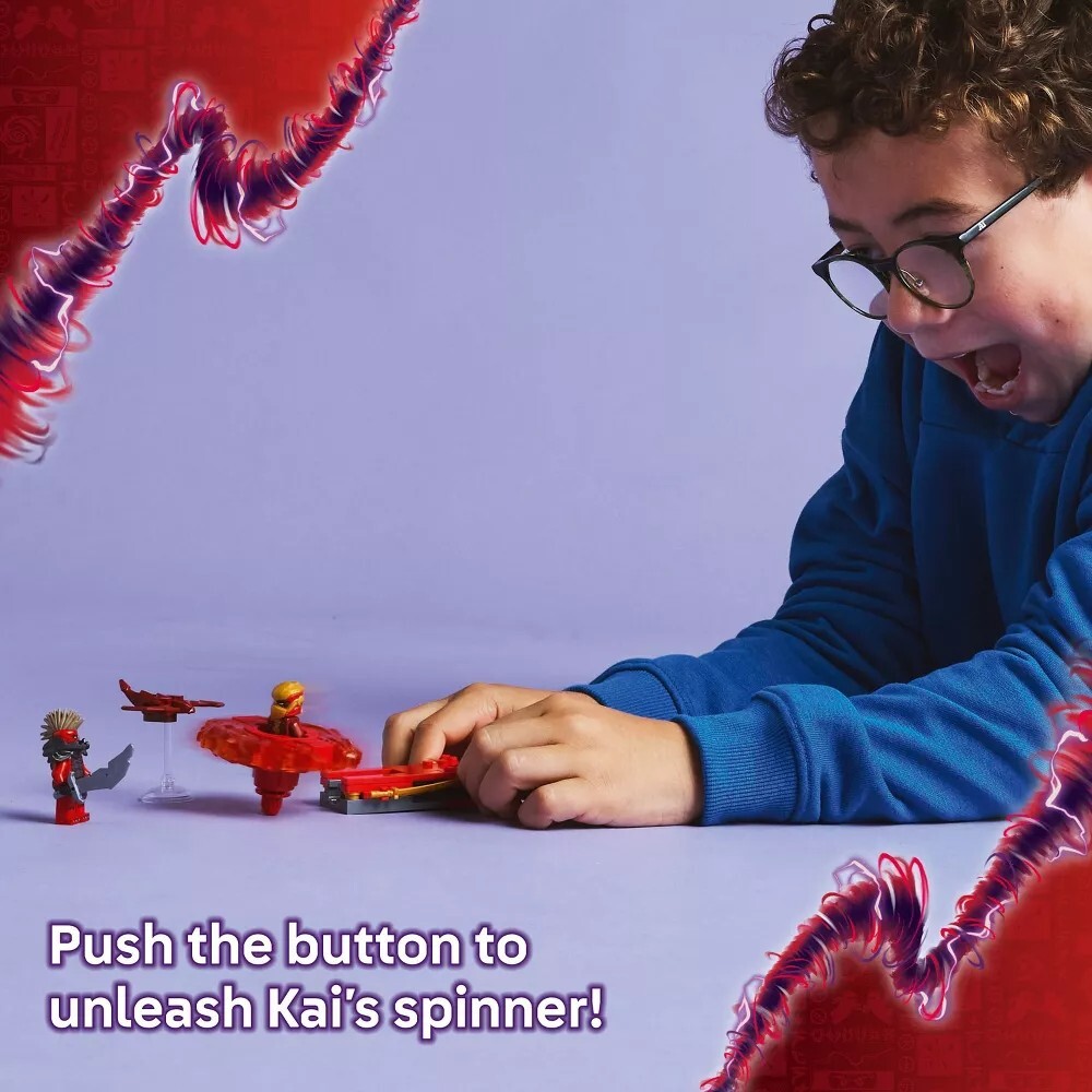 LEGO 71823 NINJAGO Kai's Dragon Spinjitzu Spinner Building Toy