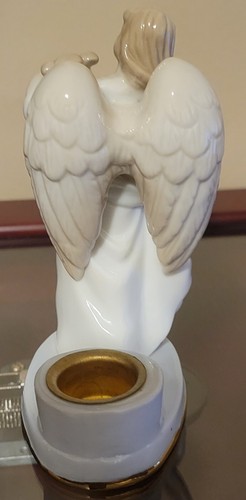 Vintage Russ Berrie Angel Candle Holder 4.5” Item #14495 - Picture 2 of 4