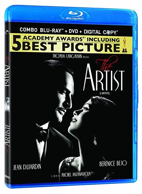The Artist - Jean Dujardin, Berenice Bejo, John Goodman New BluRAY + DVD Combo