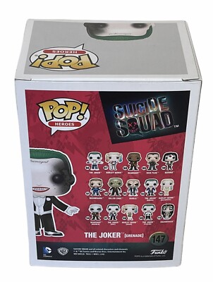 FunkoPop!147 THE JOKER grenade 限定版 Suicide Squad The Joker Grenade NYCC 2016 Exclusive Funko