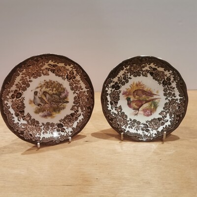 Vintage Palissy Spiel Serie Teller x 2