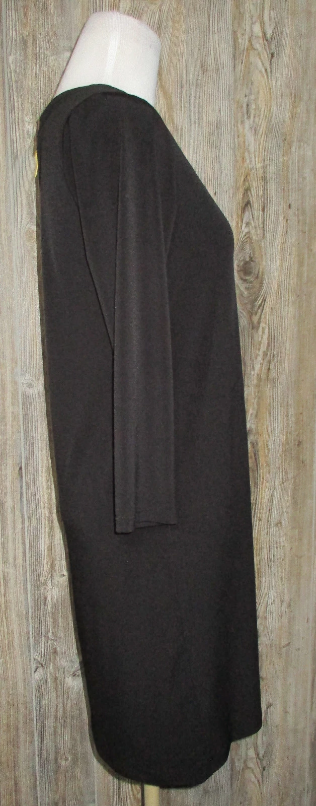 Abito tubino Michael Michael Kors nero accenti occhielli oro taglia XS capsula del tempo