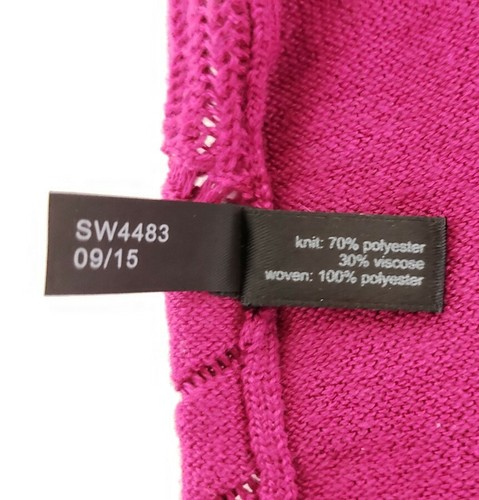 The Limited Purple Sweater 3/4 Sleeve Womens Size S - Picture 11 of 11