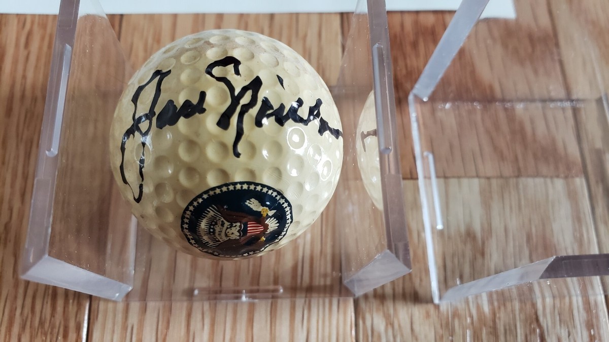 🌟 RARE JSA - Jack Nicklaus SIGNED President Nixon White House