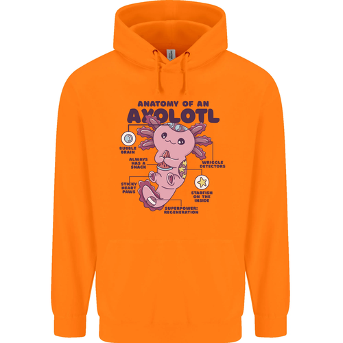Axolotl Anatomy Childrens Kids Hoodie - Picture 21 of 55