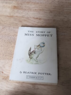 The Story of Miss Moppet by Beatrix Potter (Hardcover, 1987) See Pics A6 Size