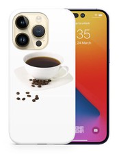 CASE COVER FOR APPLE IPHONE COFFEE BEANS LATTE CUP 2