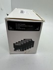 5 Pack 19mm x 7m Label Tape Cassette Black White Standard 3/4" x 23' New Sealed — photo 1