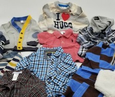 Baby Boy Clothing Lot size 3  12 Months   10 PCS Nice Name Brands