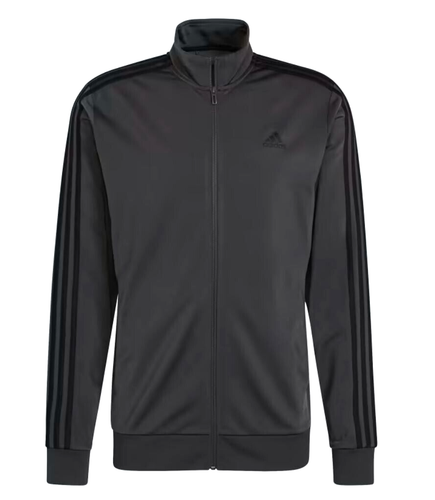 NEW ADIDAS MEN'S ESSENTIALS 3 STRIPES TRICOT TRACK JACKET~ SIZE LARGE #H46103 - Picture 3 of 3