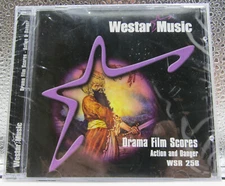WSR 258 DRAMA FILM SCORES: ACTION AND DANGER WESTAR MUSIC PRODUCTION LIBRARY CD