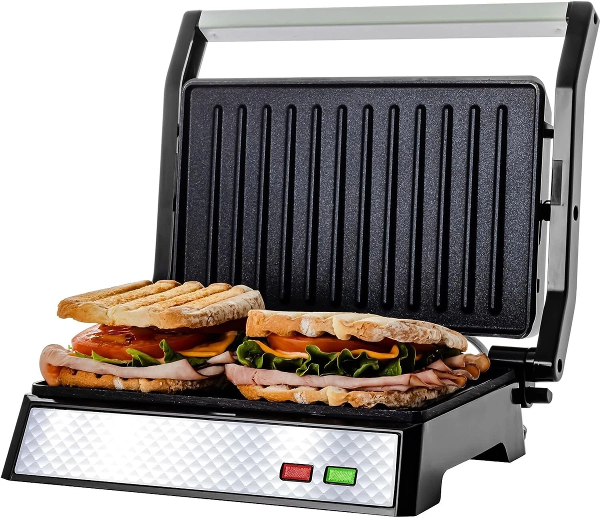 Sandwichera Eléctrica Tostadora De Pan Grill