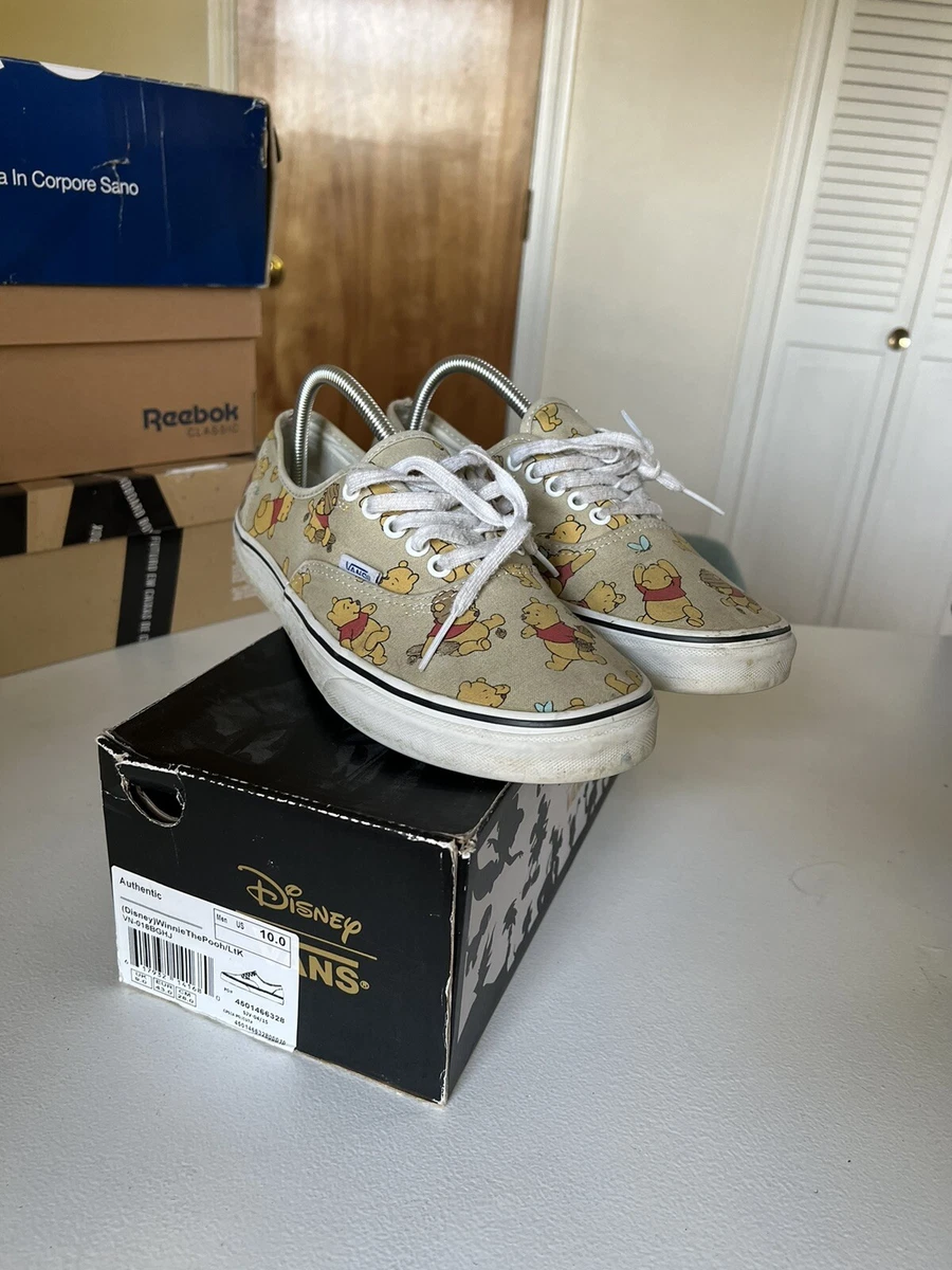 Winnie the top pooh vans mens