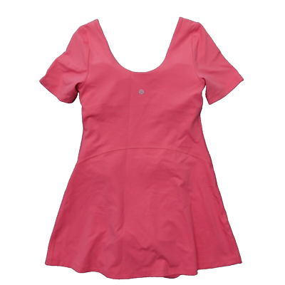 lululemon short sleeve align dress New Lululemon Size 0 Align Short Sleeve Dress SAKP Sakura Pink 3