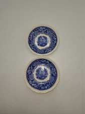 Mason's Vista Blue Fruit Dessert  Bowl 7360382  Set Of 2, Great Condition 