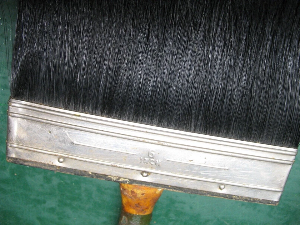 JUEGO DE GOMA VINTAGE 100 % NYLON 6"" PINCEL # 420 MUY LIMPIO MUY FLEXIBLE Foto 3 de 4