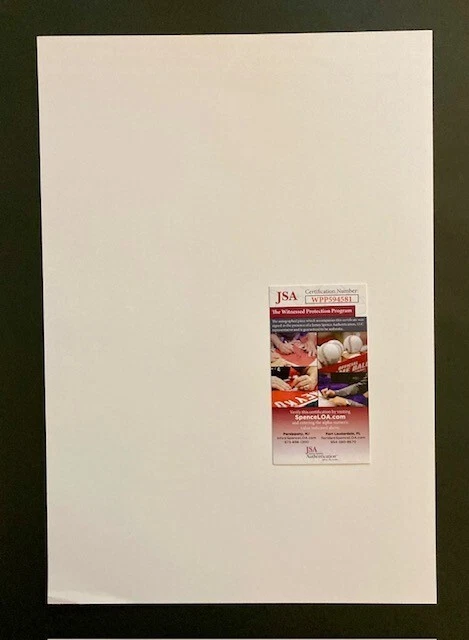 HANK AARON (IMAGE SIZE 7.5x11 BEAUTIFULLY SIGNED PHOTO WITH AUTHENTICATION-JSA - Image 4 of 4