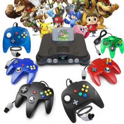 Classic N64 Gamepad Für Nintendo 64 Controller Joystick N64 System Konsolen