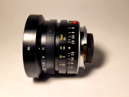 LEITZ ELMARIT-M 21MM F2.8 2,8/21 COMO NUEVO 11134 - Imagen 2 de 5