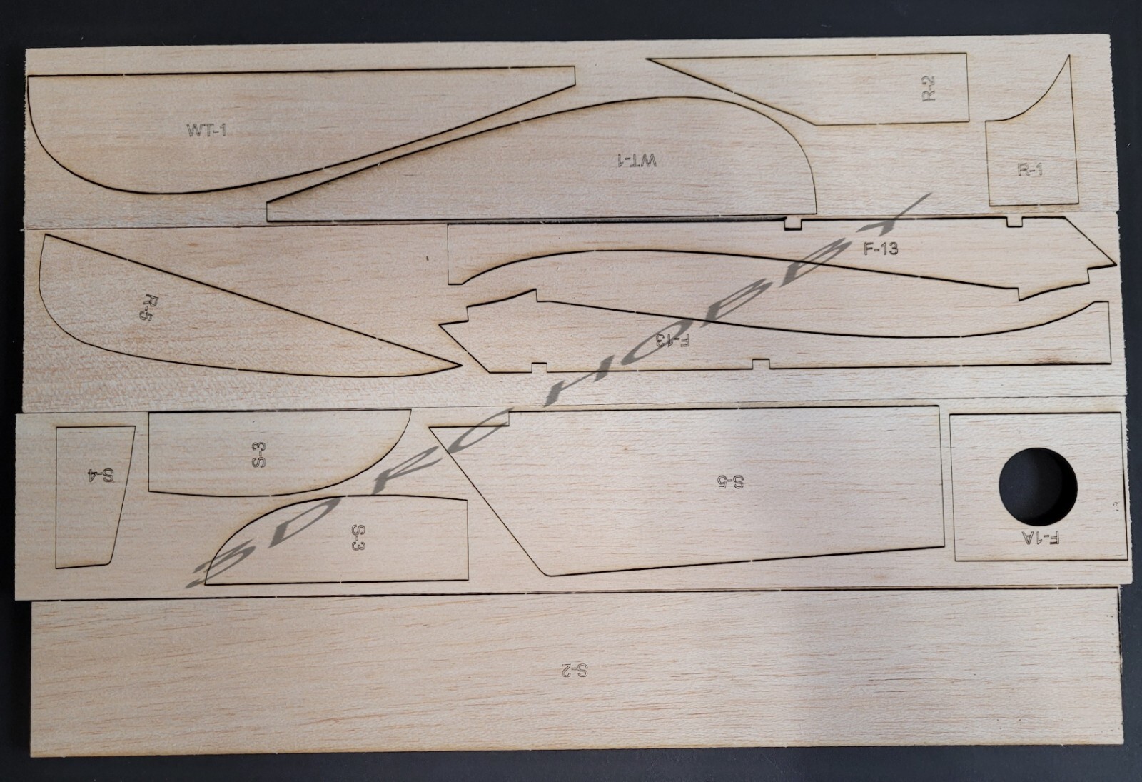 Acro Sportster 55" Wingspan RC Airplane Kit Laser Cut Balsa & Ply Short ...