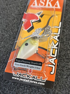 Jackall Aska 50 SR DISCONTINUED CRANKBAIT - Tennessee Shad
