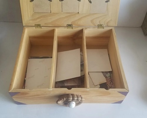 3 Shelf Sports Award Cabinet W/ 6 Picture Frame Door/ Picture Award Storage Box - Picture 19 of 21