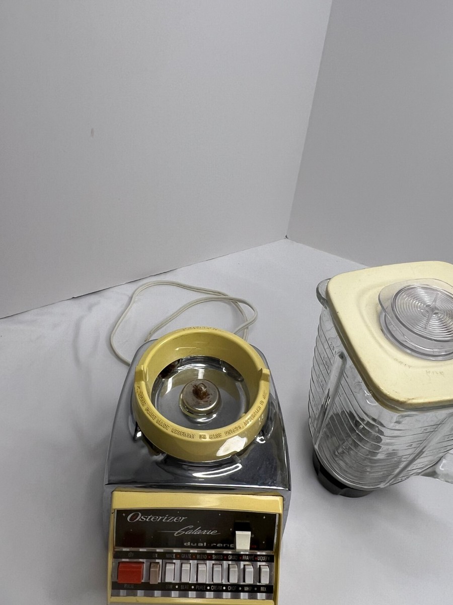 Osterizer Galaxie Dual-Range 14 Vintage Blender - 1970's Chrome | eBay