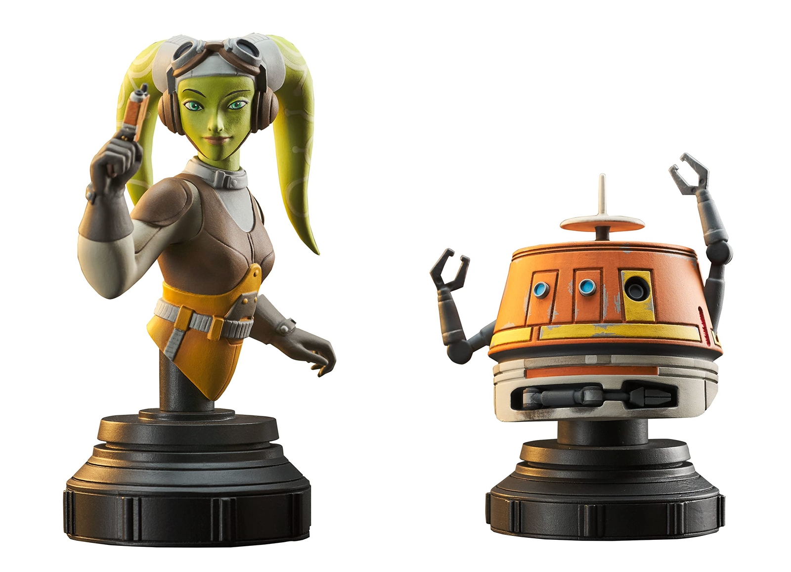 Gentle Giant - Star Wars Rebels - Hera And Chopper Bust 2-pack