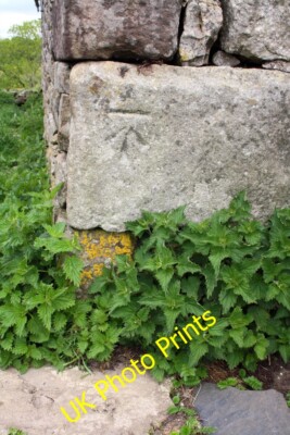 Foto 6x4 Benchmark auf ''New Barn'' Selside\/SD7875 Ordnance Survey Schnitt März 2015