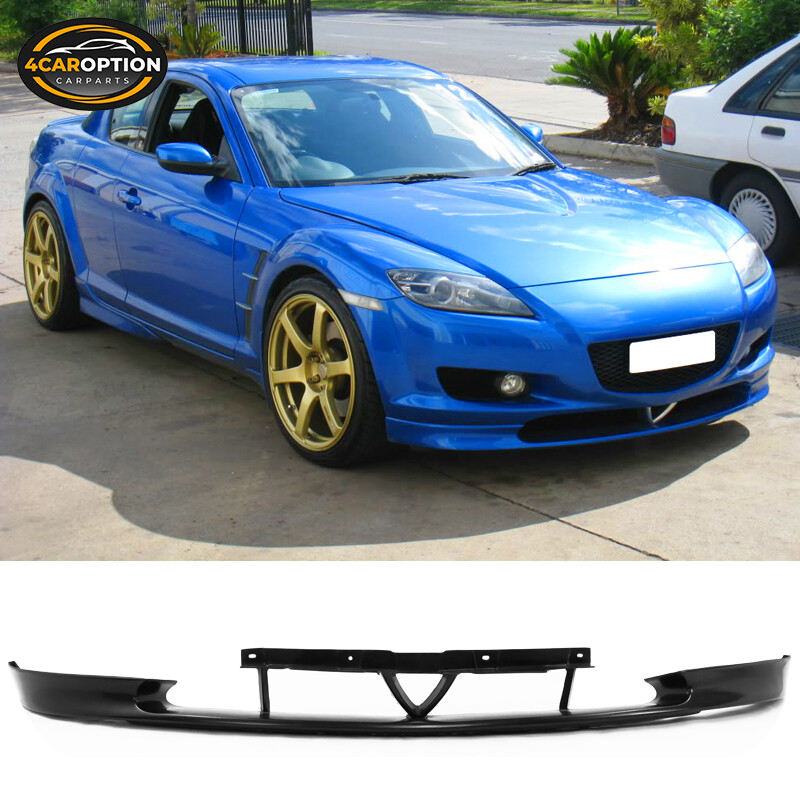 Fits 04-08 Mazda Rx8 OE Style Front Bumper Lip Spoiler Splitter PU
