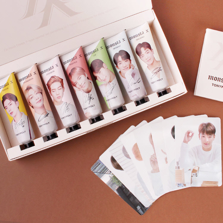 TONYMOLY x MONSTA X I'm Hand Cream + PHOTOCARD SET Limited