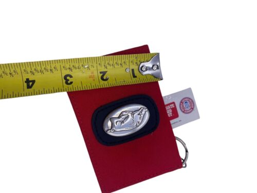 Arkansas ID Wallet New Case University Arkansas Razorbacks Key Ring - Picture 5 of 6