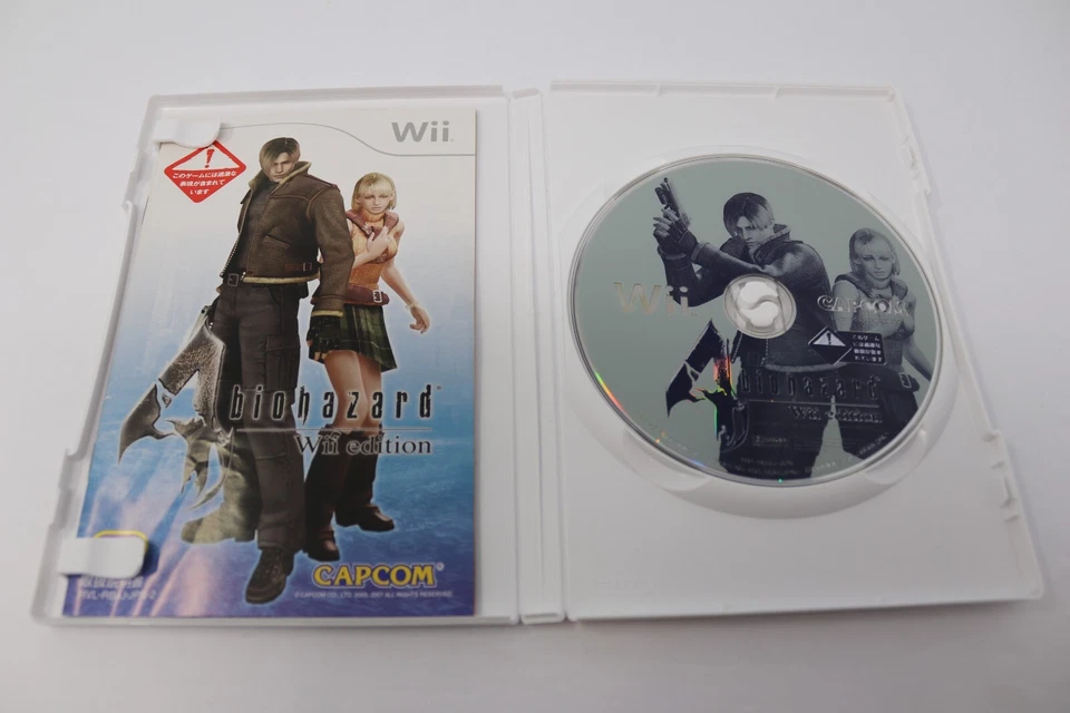 Biohazard 4 Resident Evil Nintendo Wii Japanese Video Game Complete CIB Tested - Image 3 of 3
