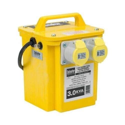 Defender 3.0Kva Transformer Power Tool 2x 16A Outlets Weather Resistant E203010 - Image 4 of 4