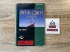 NOTICE SEULE Mystic Quest Legend Super Nintendo SNES PAL FRA