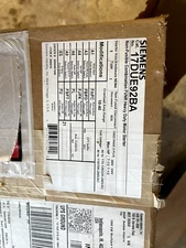 Siemens 17DUE92BA Non Fusible FVNR Combination Starter 200-230V 110/120 coil