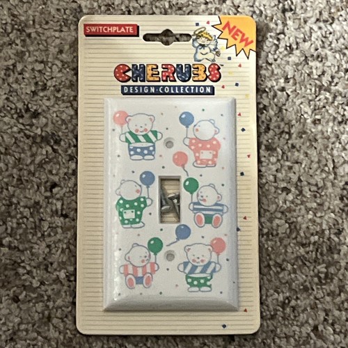 Children’s Switch Plates Playtex Vtg Alphabet Elephant Bear Dinosaur New - Picture 3 of 6