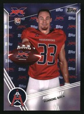 Nick Holley 2020 Topps XFL #158 Football Card