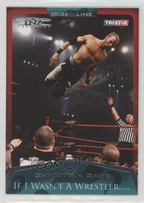 2008 TNA Wrestling Cross the Line If I Wasn't A Wrestler Christian Cage #34 0w6