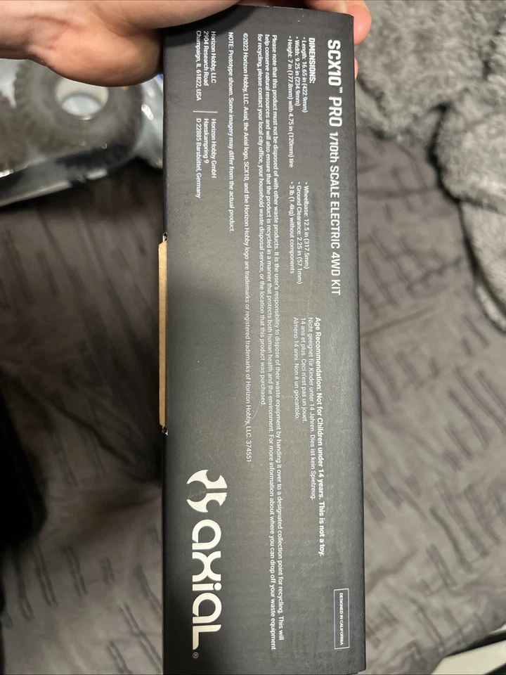 Kit Control Remoto Coche RC Rastreo Escala 1/10 Scx10 Pro Foto 4 de 4