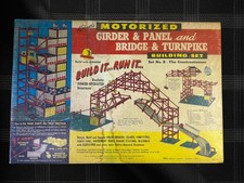 1960  s Kenner Motorized Girder  Panel And Bridge  Turnpike Building Set No. 8