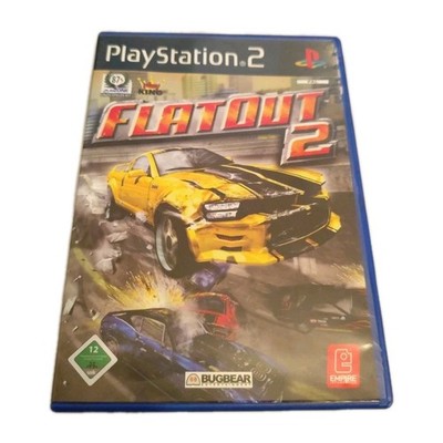 PS2 Sony PlayStation 2 - FlatOut 2 - CIB/PAL mit Handbuch Getestet