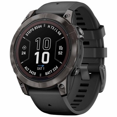 Fenix 7x Sapphire Solar Edition Carbon Grey Dlc Smartwatch GPS 32 GB Titanio